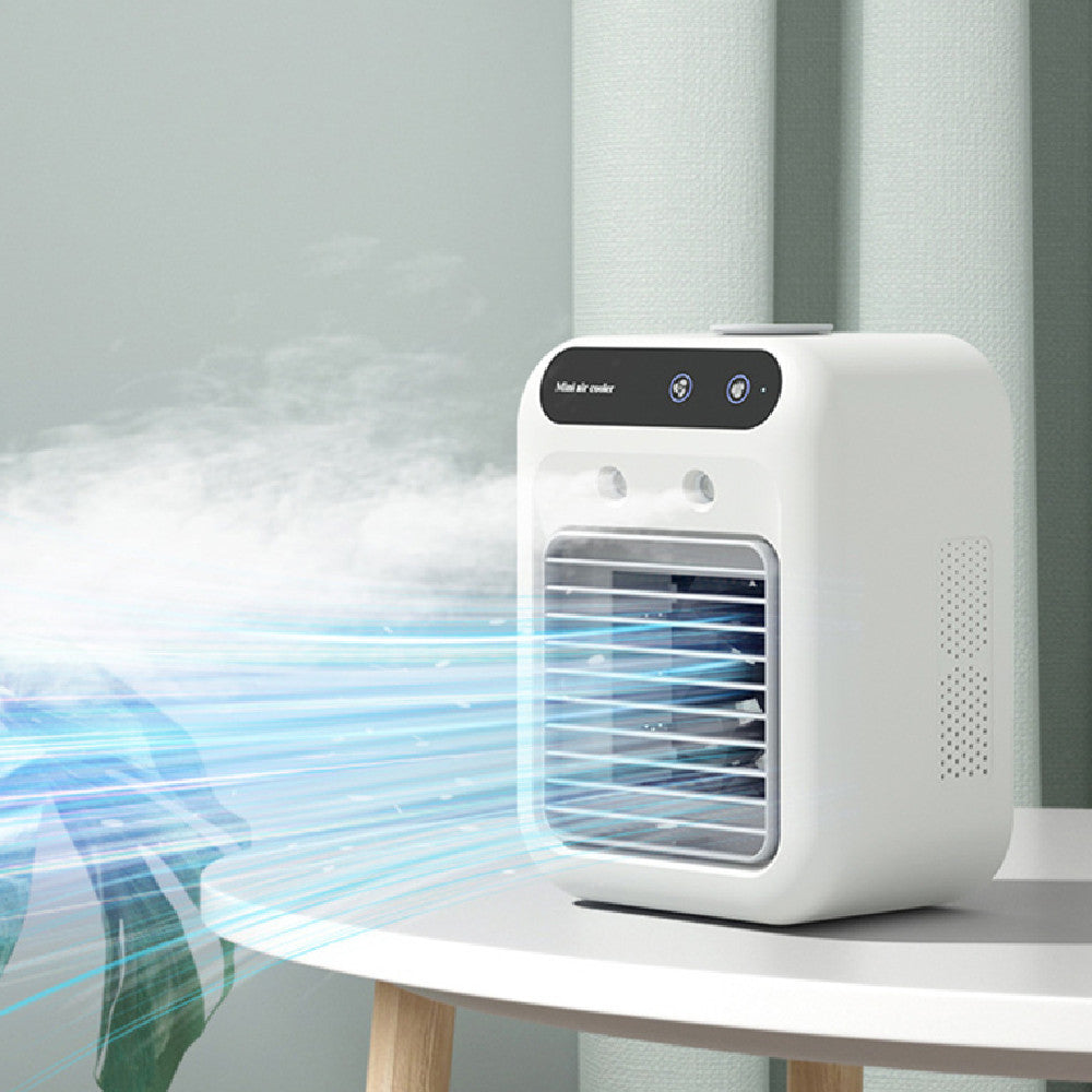 Compact Air Conditioner & Cooling Fan