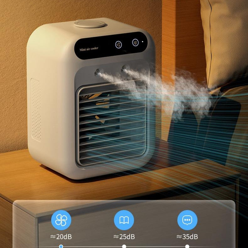 Compact Air Conditioner & Cooling Fan