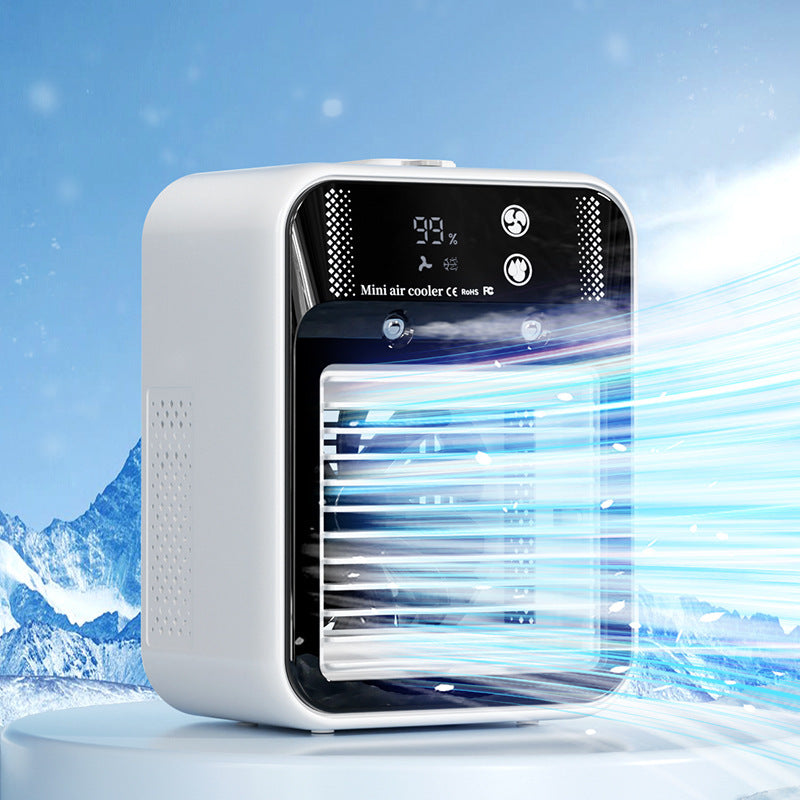 Compact Air Conditioner & Cooling Fan