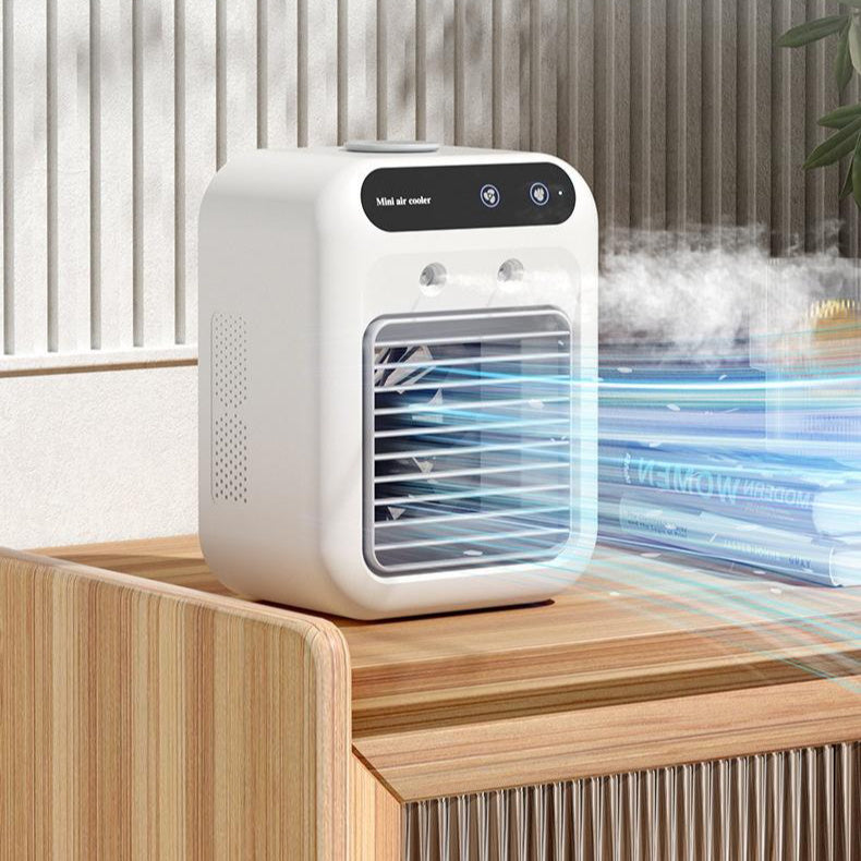 Compact Air Conditioner & Cooling Fan