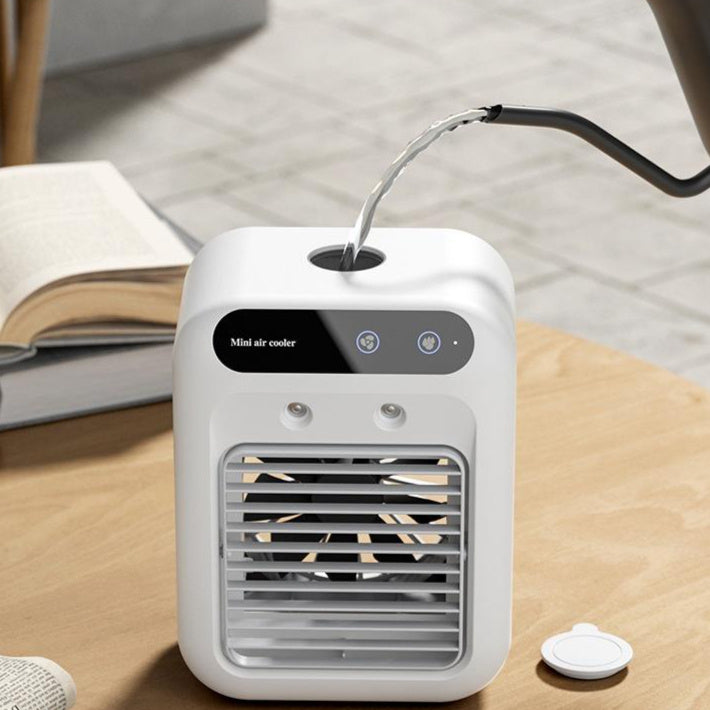 Compact Air Conditioner & Cooling Fan