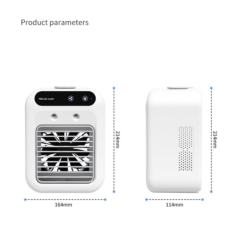 Compact Air Conditioner & Cooling Fan