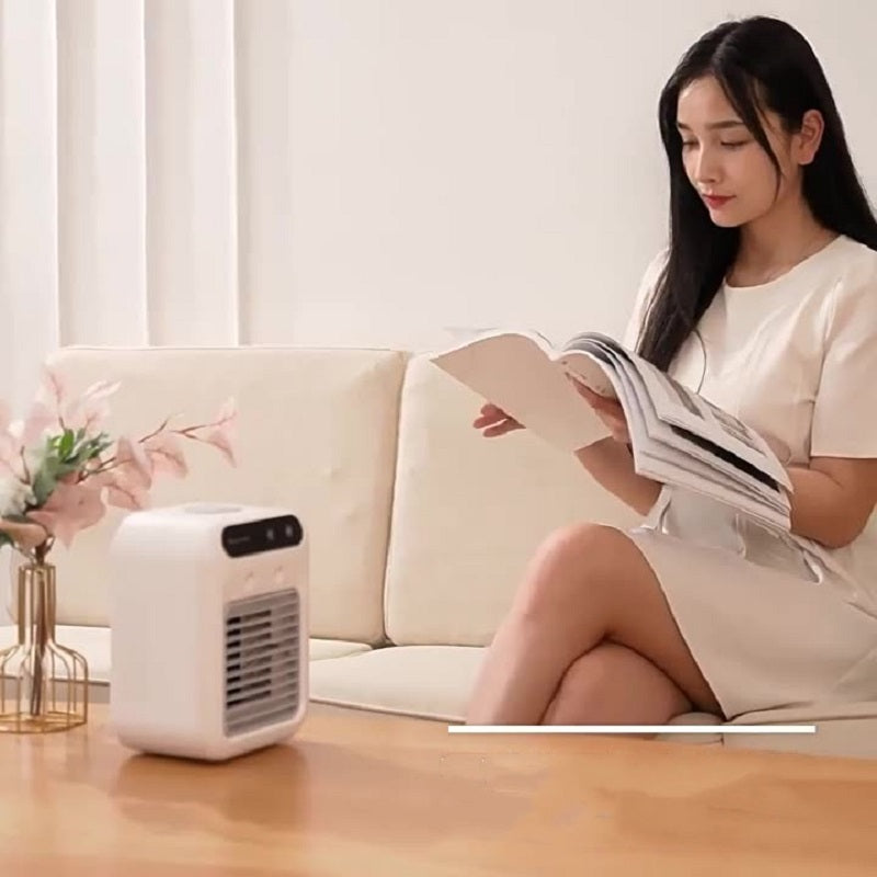 Compact Air Conditioner & Cooling Fan