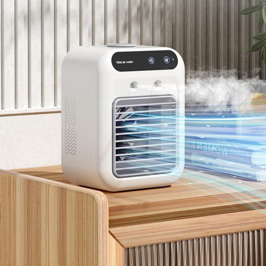 Compact Air Conditioner & Cooling Fan