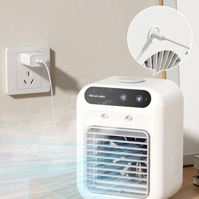 Compact Air Conditioner & Cooling Fan